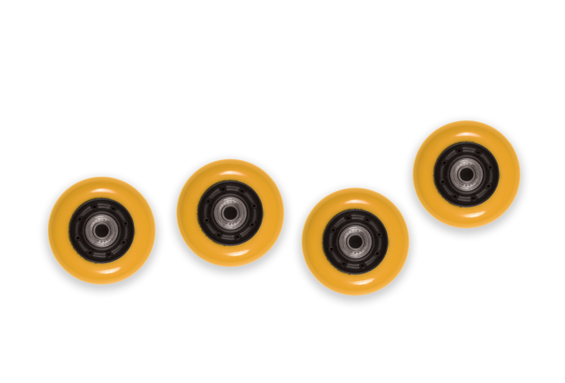 WB Mini Flip Wheels Yellow (4630812852259)