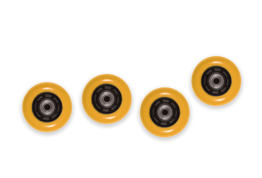 WB Mini Flip Wheels Yellow (4630812852259)