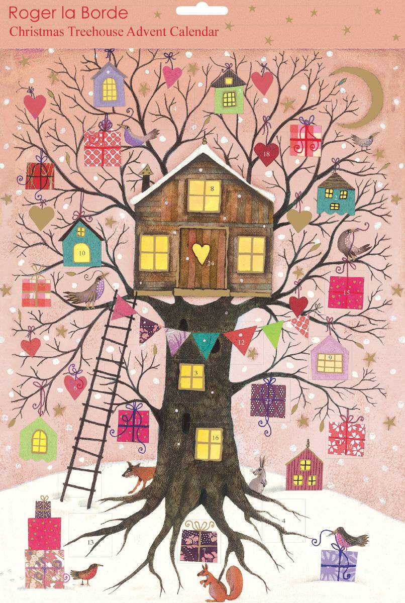 Christmas Tree House Advent Calendar (7138165784775)