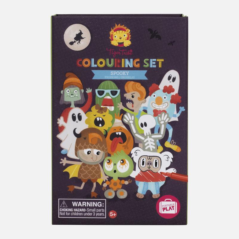 TT Colouring Set Spooky (6873659277511)