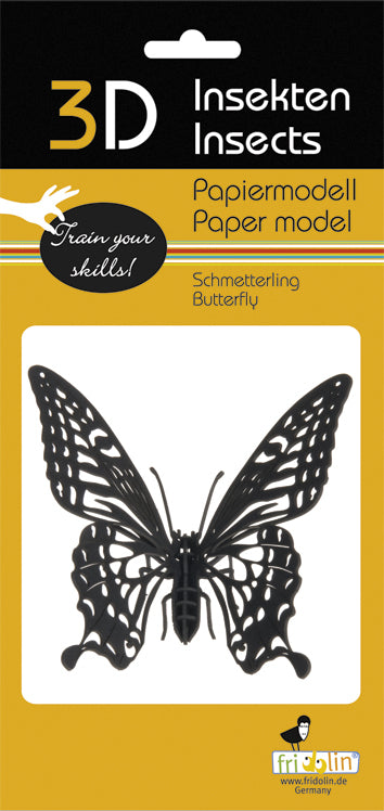 3D Paper Model Butterfly (7096544133319)