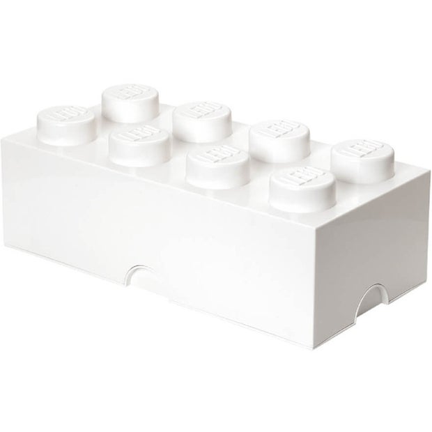 Lego Storage Brick 8 White (7073287241927)