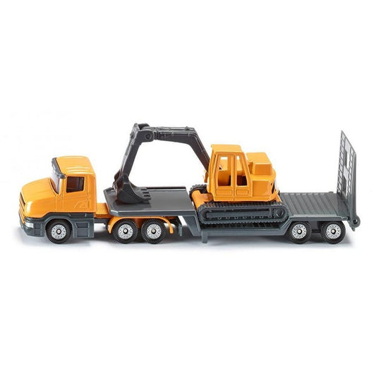 Siku Scania Low Loader with Excavator (4565142143011)