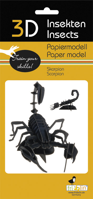3D Paper Model Scorpion (7096536989895)
