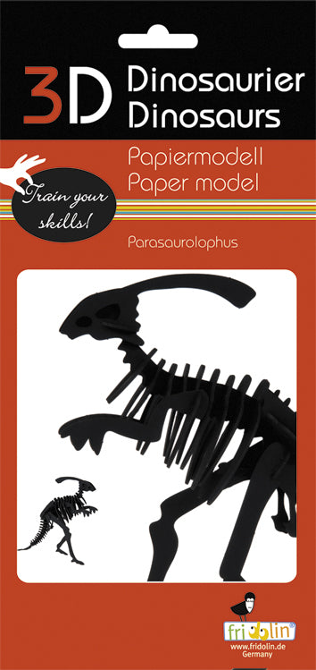 3D Paper Parasaurolophus (7087806447815)