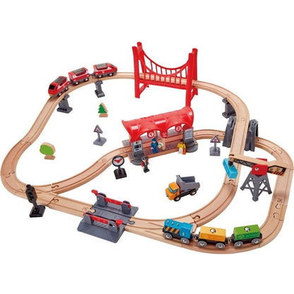 Hape Busy Rail Set (4805533499427)