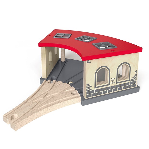 Hape Big Engine Shed (4572482338851)