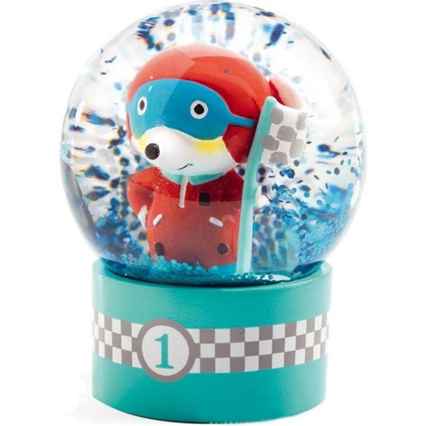 Djeco Snow Globe So Fun Racing Fox (6904596988103)