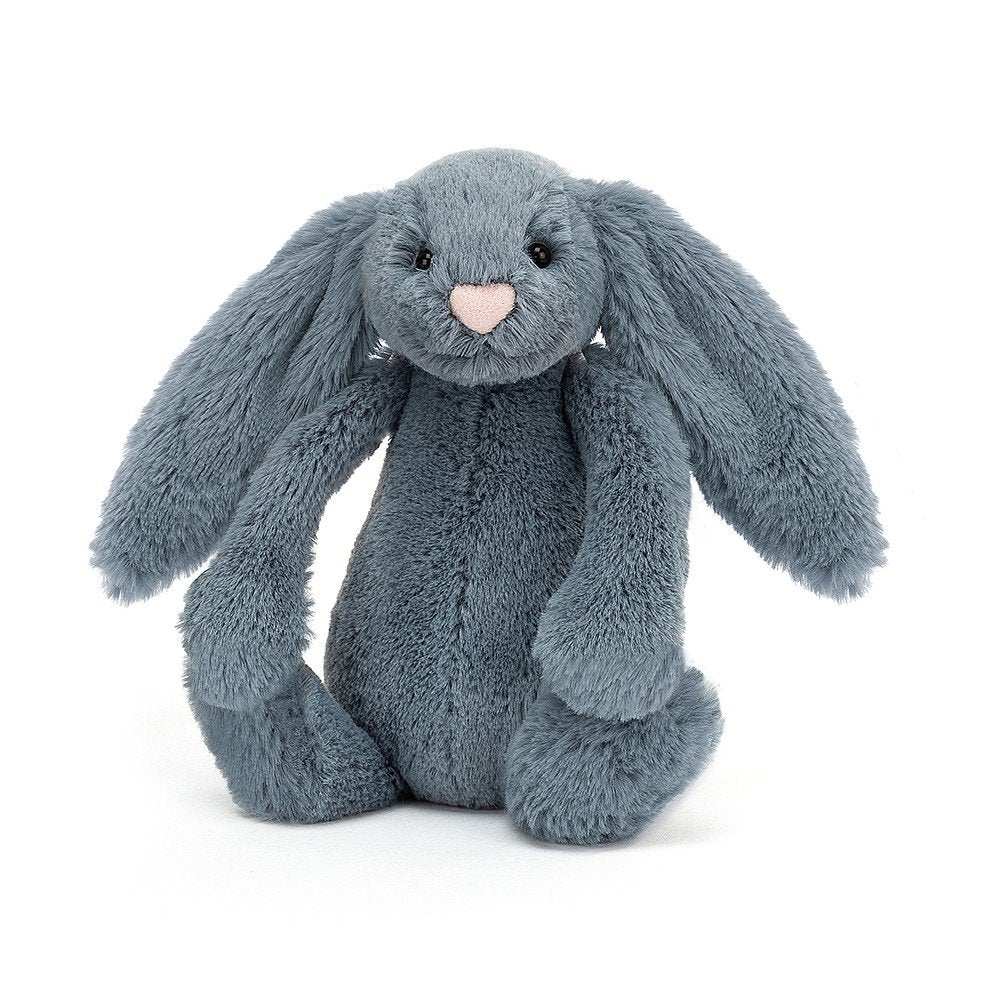 Jellycat Bashful Dusky Blue Bunny Small (6975656198343)