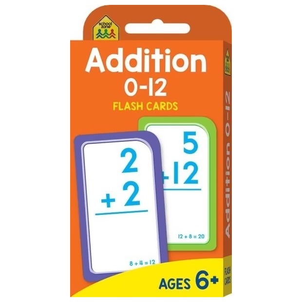 SZ Flash Cards Addition 18 (6888306016455)
