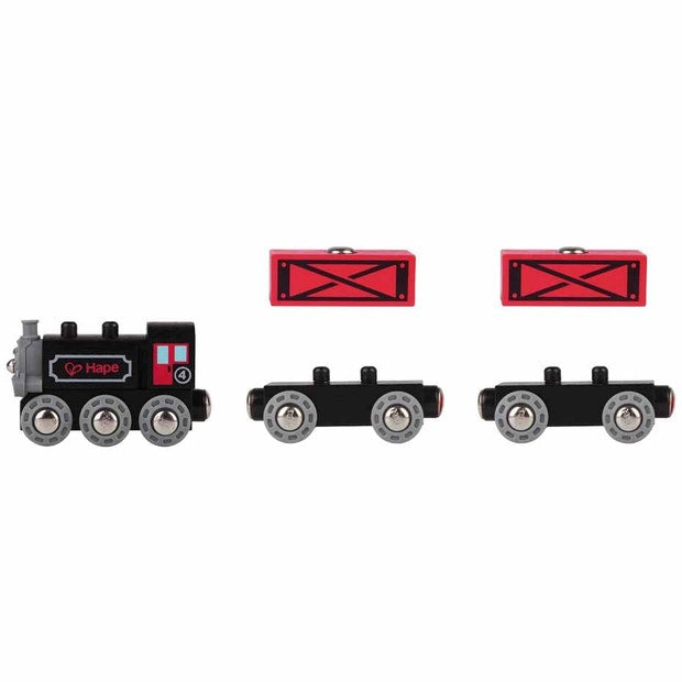 Hape Steam Era Freight Train (4572482306083)