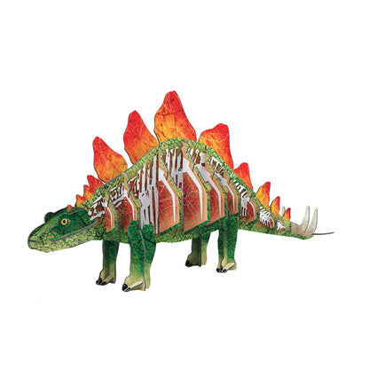 Sassi Age of Dinosaurs Stegosaurus 3D Model & Book (7339500961991)