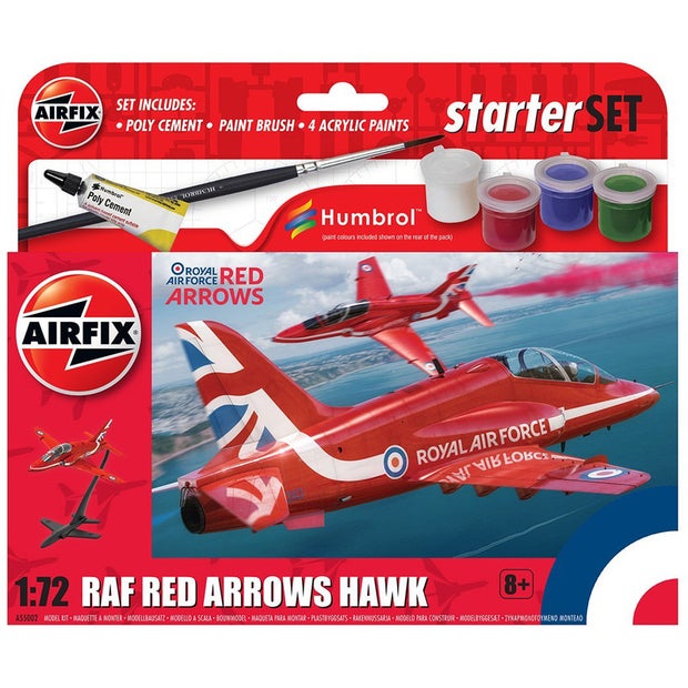 AFX Sml Starter Red Arrows Hawk (7338813423815)