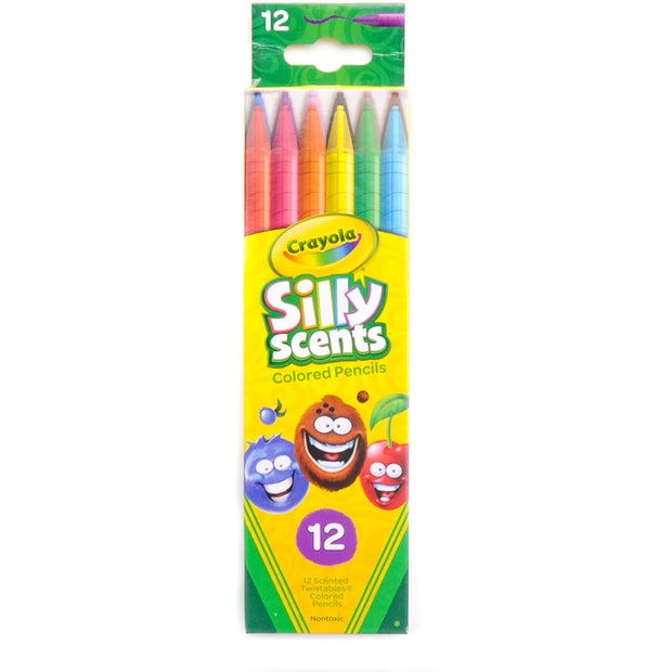 Crayola 12 Silly Scents Twistable Pencil (6248899510471)