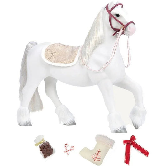 OG Clydesdale Holiday Horse 20" (7542219309255)