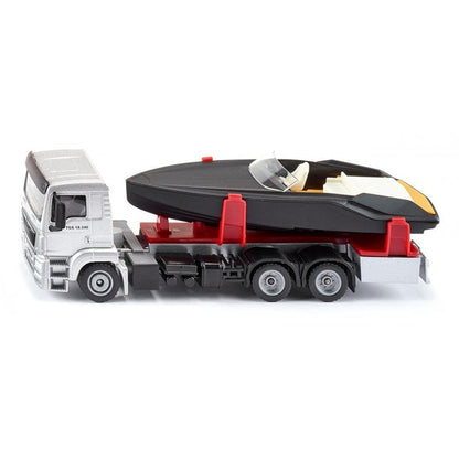 Siku Man TG-A Truck with Speedboat 1:50 (4572618162211)