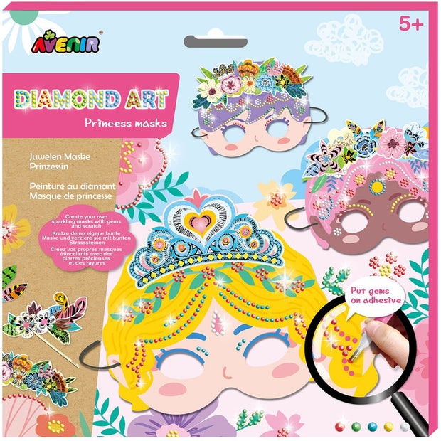 Avenir Diamond Art Princess Masks (6784936116423)