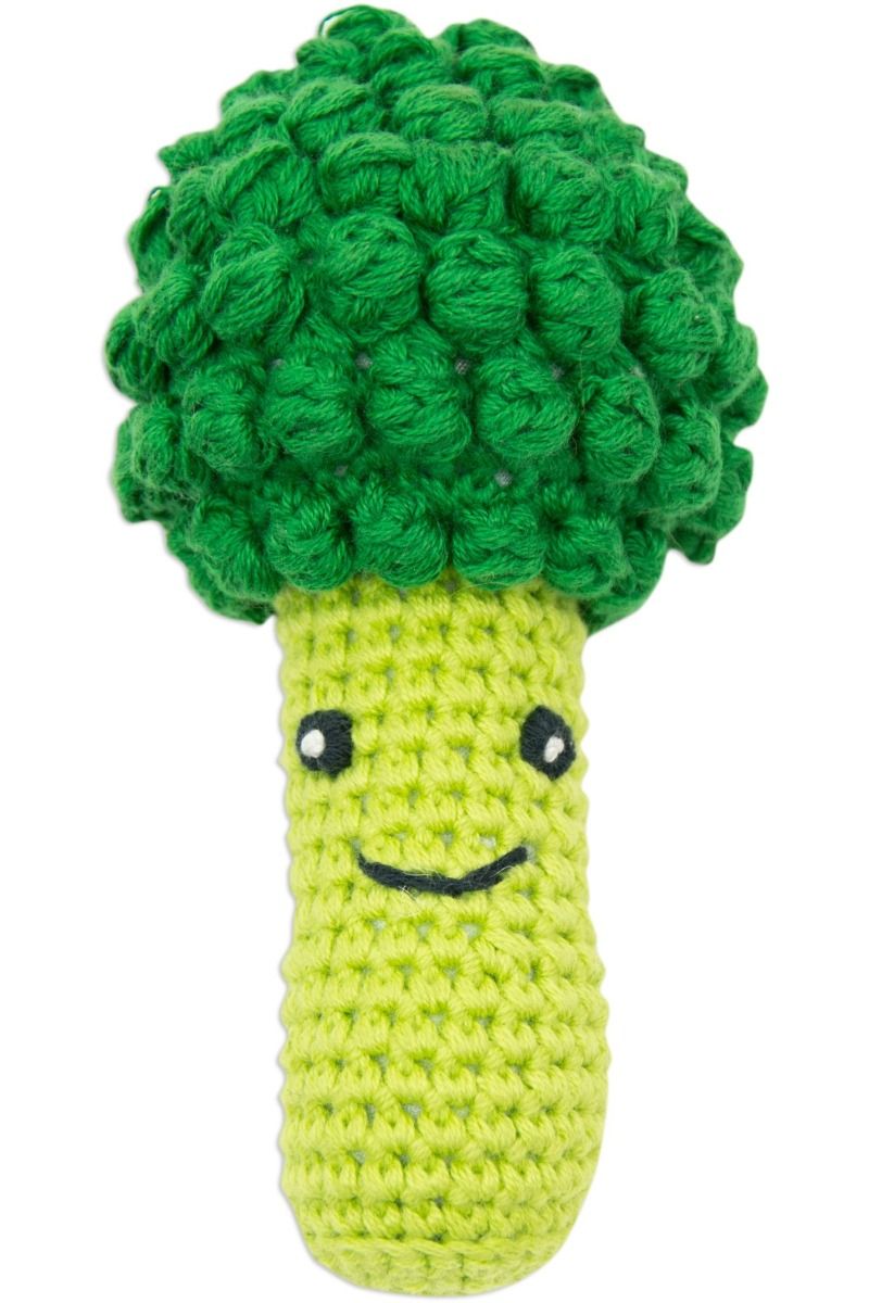 Crochet Rattle Broccoli (4614073647139)