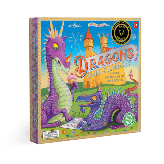 eeBoo Dragons Slips & Ladders (6754144780487)
