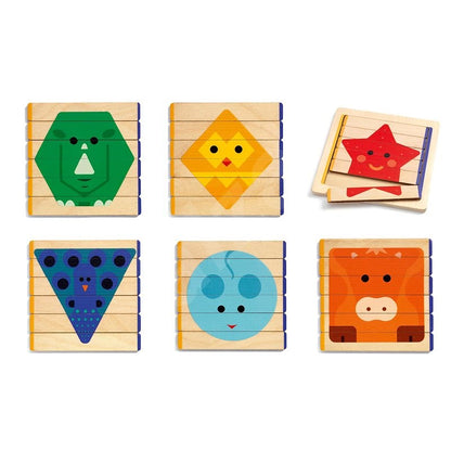 Djeco Puzzles Basic Wooden Game (6655112511687)