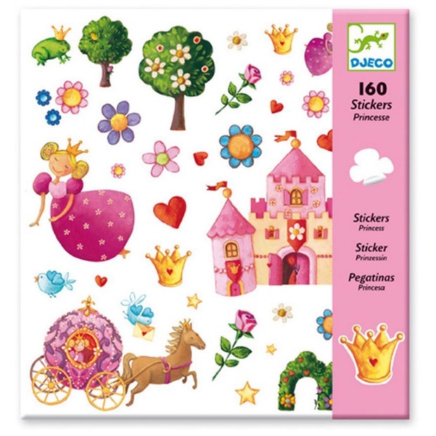Djeco Stickers Princess Marg (4589346652195)
