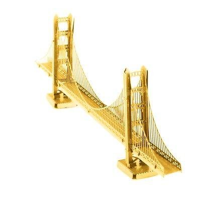 Metal Earth Golden Gate Bridge Gold (4569549275171)