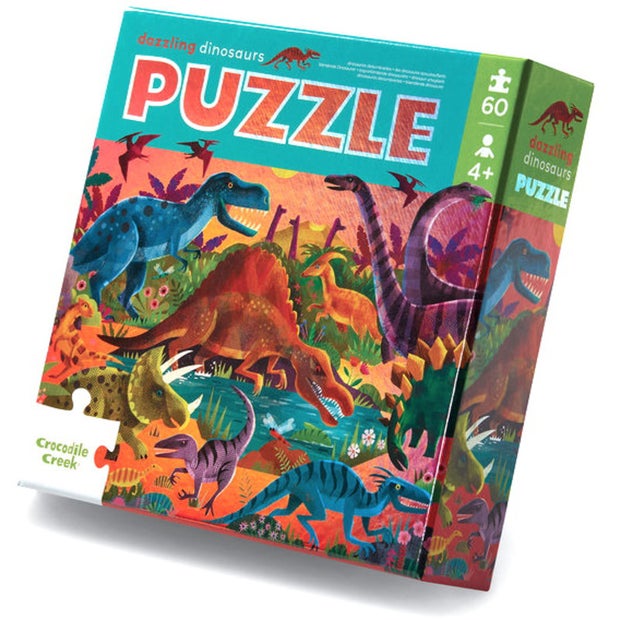 CC Foil Puzzle Dazzling Dinos 60pc (6964651688135)