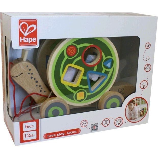 Hape Walk Along Snail/Sorter (4596350353443)