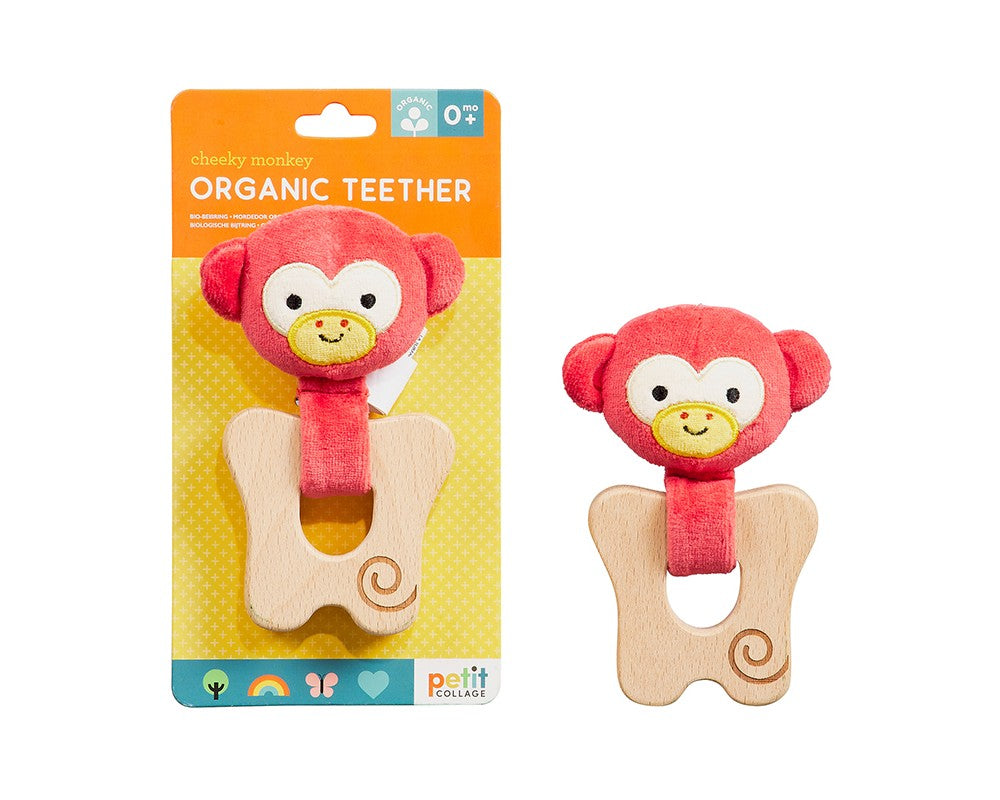 Cheeky Monkey Organic Teether (4577617575971)