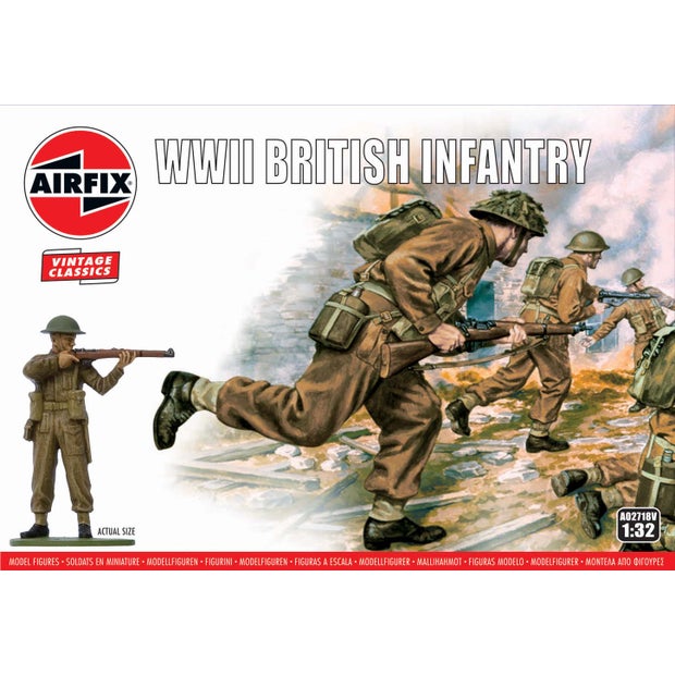 AFX WWII Britsh Infantry 1:32 (7338812932295)