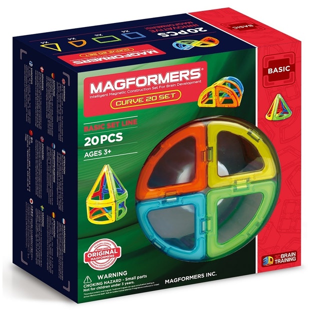 Magformers Curve 20 Piece (6094748876999)