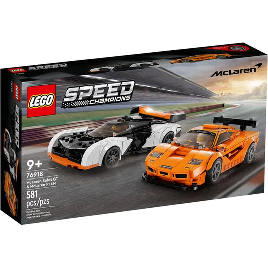 Lego SCMcLaren Solus GT & McLaren F1 76918 (7623600177351)