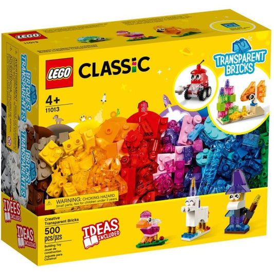 Lego Classic Transparent Bricks 11013 (6181311905991)