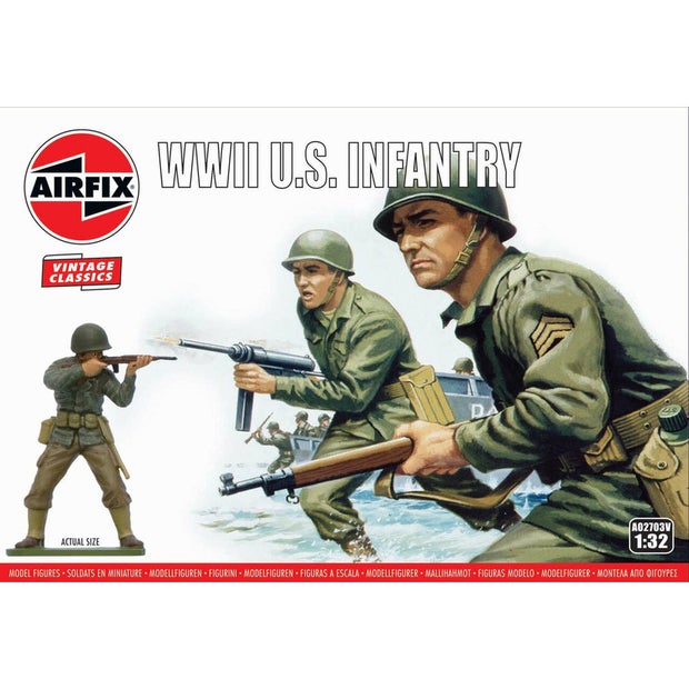 AFX WWII US Infantry 1:32 (7338804019399)