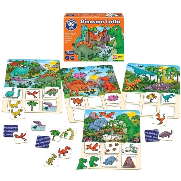 Dinosaur Lotto Game (4565170487331)