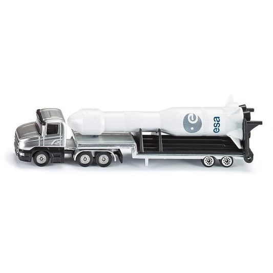 Siku Scania Low Loader with Rocket (4565142175779)