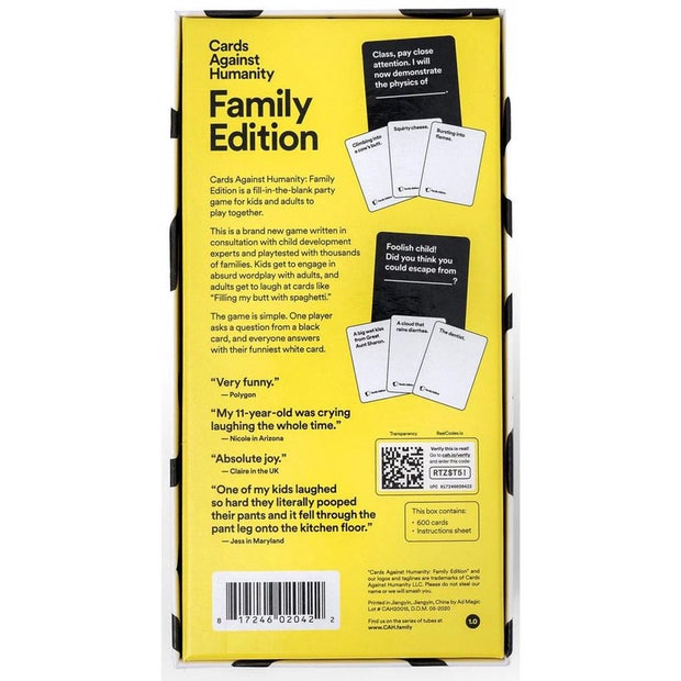 Cards Against Humanity Family Edition (4814880768035)