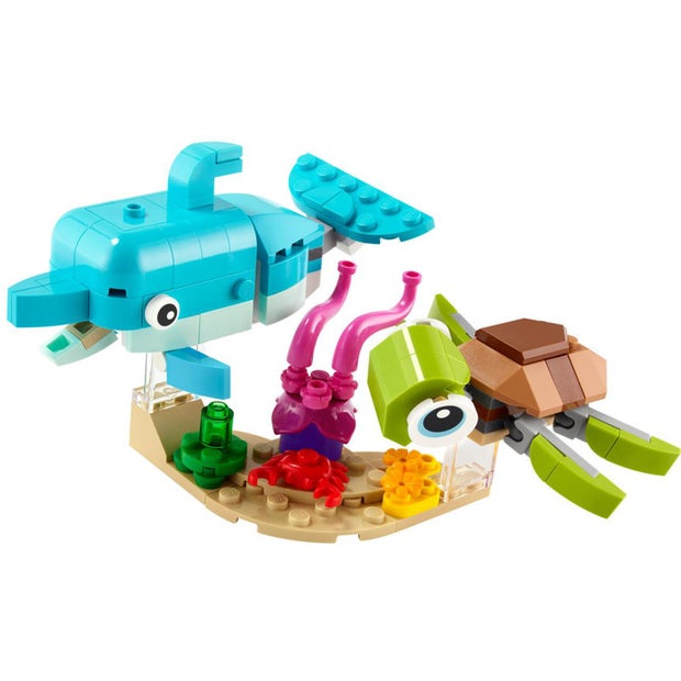 Lego Creator Dolphin and Turtle 31128 (7263239962823)