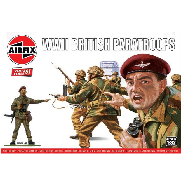 AFX WWII British Paratroops 1:32 (7338803790023)