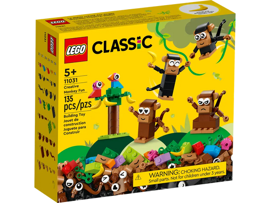 Lego Classic Creative Monkey Fun 11031 (7592615870663)
