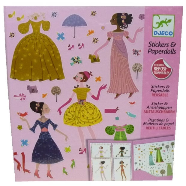 Djeco Paper Dolls Dresses Seasons (6657294827719)