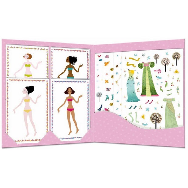 Djeco Paper Dolls Dresses Seasons (6657294827719)