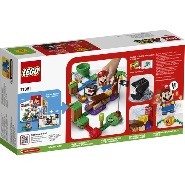 Lego Mario Chain Chomp Jungle Set 71381 (6181402640583)