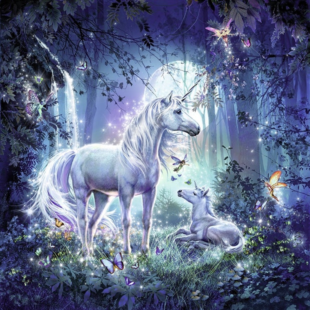 RB Beautiful Unicorns 3x49pc pzl (4568473108515)