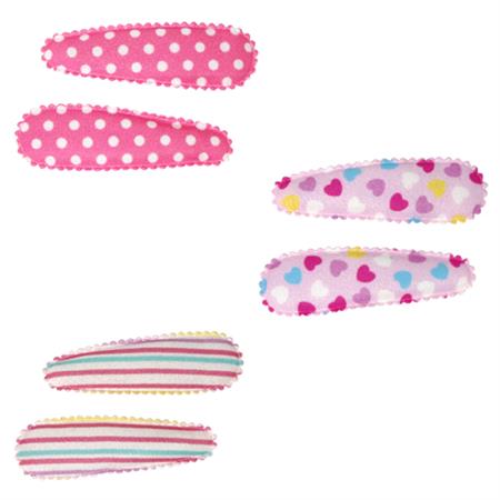 PP Candy Mini Fabric Snapclips (7348771717319)