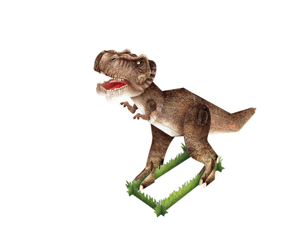 Sassi Age of Dinosaurs T-Rex 3D Model & Book (7339501224135)