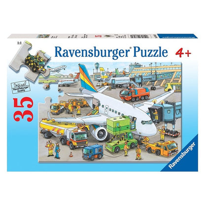 Busy Airport Puzzle 35 Pieces (4568471699491)