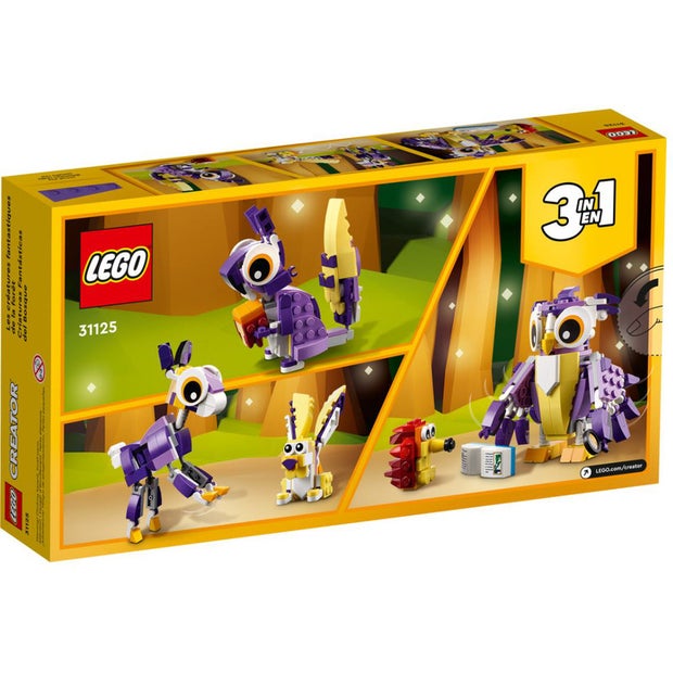 Lego Creator Fantasy Forest Creatures 31125 (7263239700679)