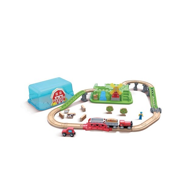 Hape Countryside Train Bucket Set (7144742518983)