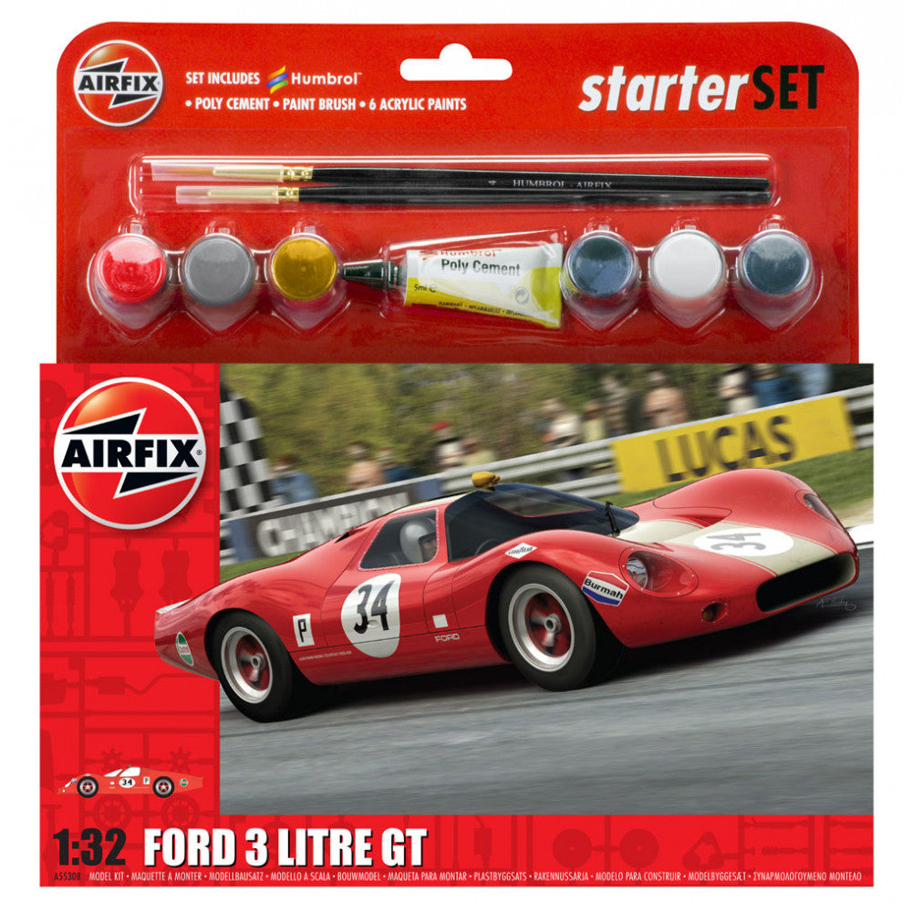 AFX Large Starter Ford GT Star (6081036681415)